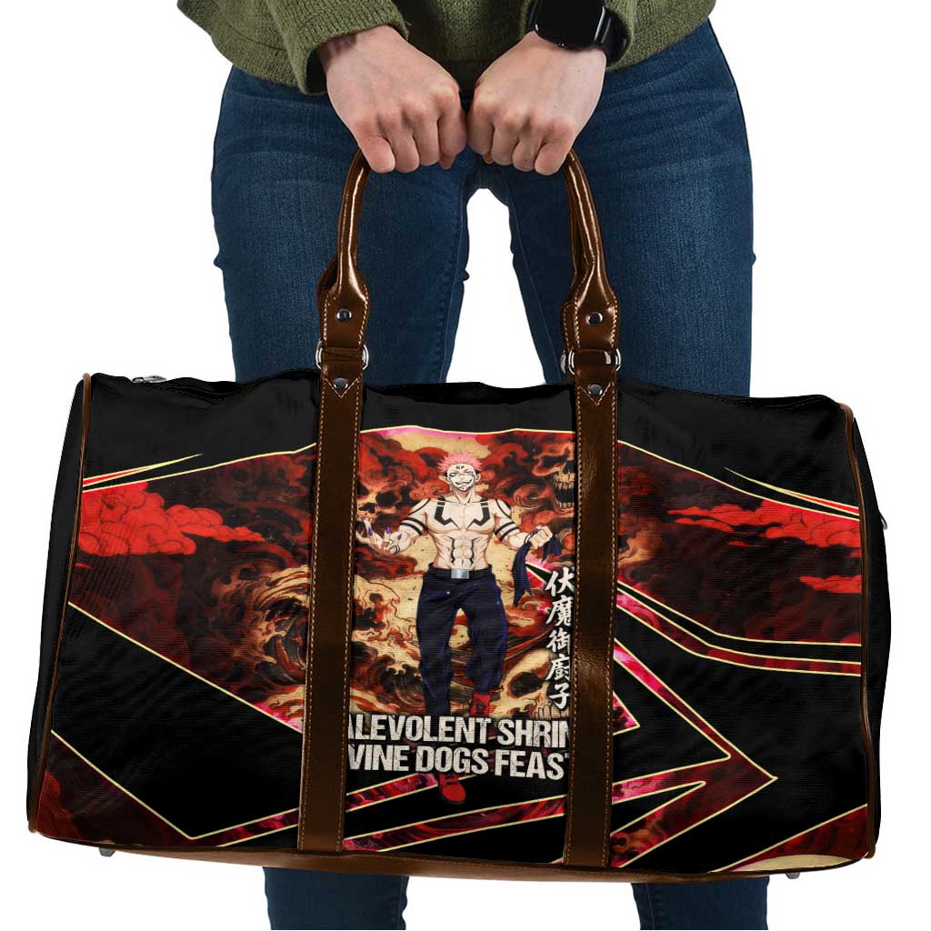 Ryomen Sukuna Malevolent Shrine Travel Bag Infernal Cursed Domain Art Style