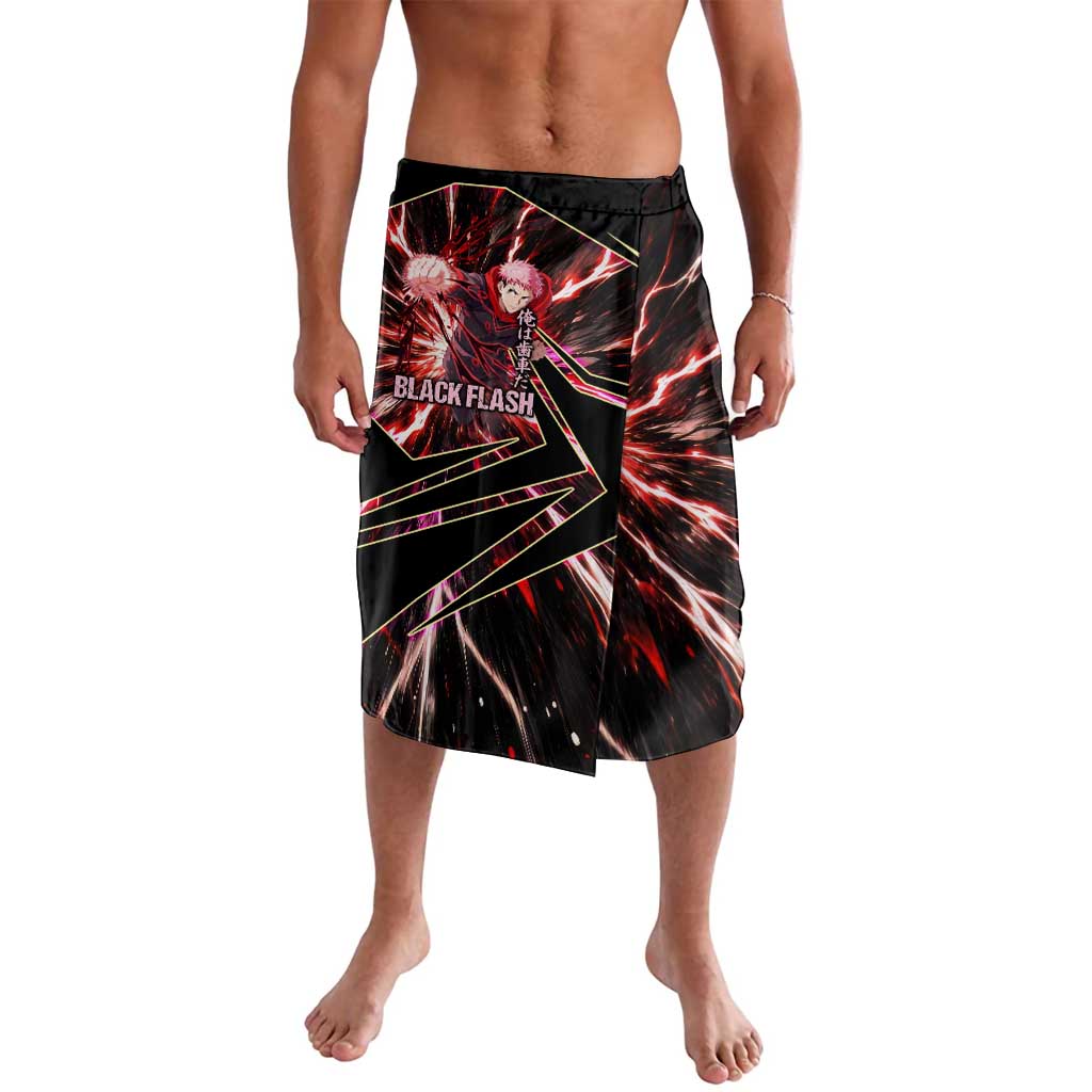 Yuji Itadori Black Flash Lavalava Dynamic Cursed Energy Burst Style