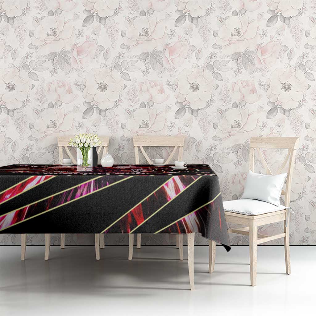 Yuji Itadori Black Flash Tablecloth Dynamic Cursed Energy Burst Style