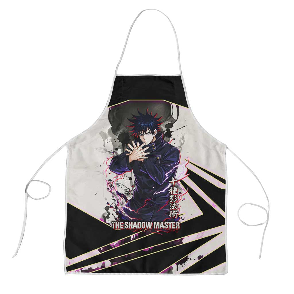 Megumi Fushiguro Shadow Master Apron Ink-Stained Cursed Technique Style