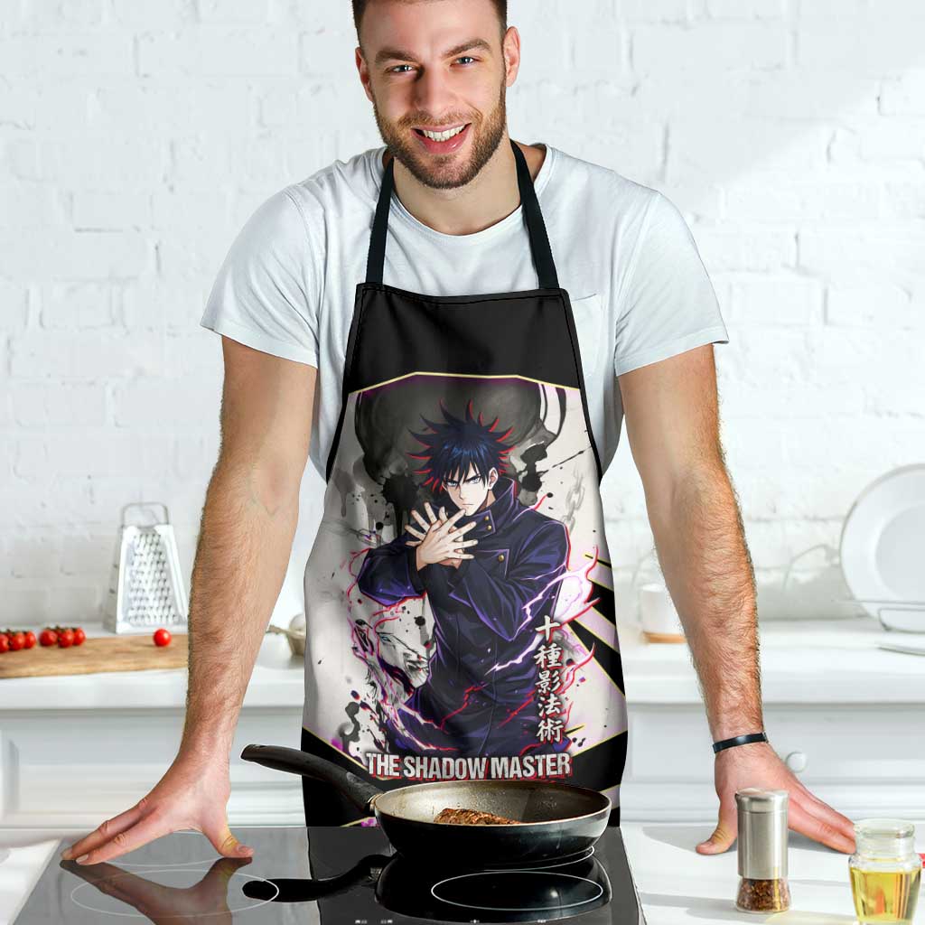 Megumi Fushiguro Shadow Master Apron Ink-Stained Cursed Technique Style