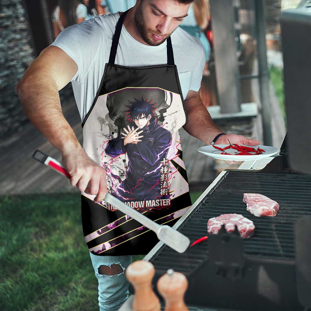 Megumi Fushiguro Shadow Master Apron Ink-Stained Cursed Technique Style