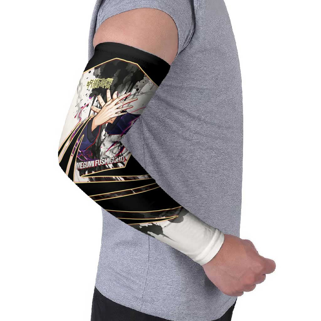 Megumi Fushiguro Shadow Master Arm Sleeves Ink-Stained Cursed Technique Style