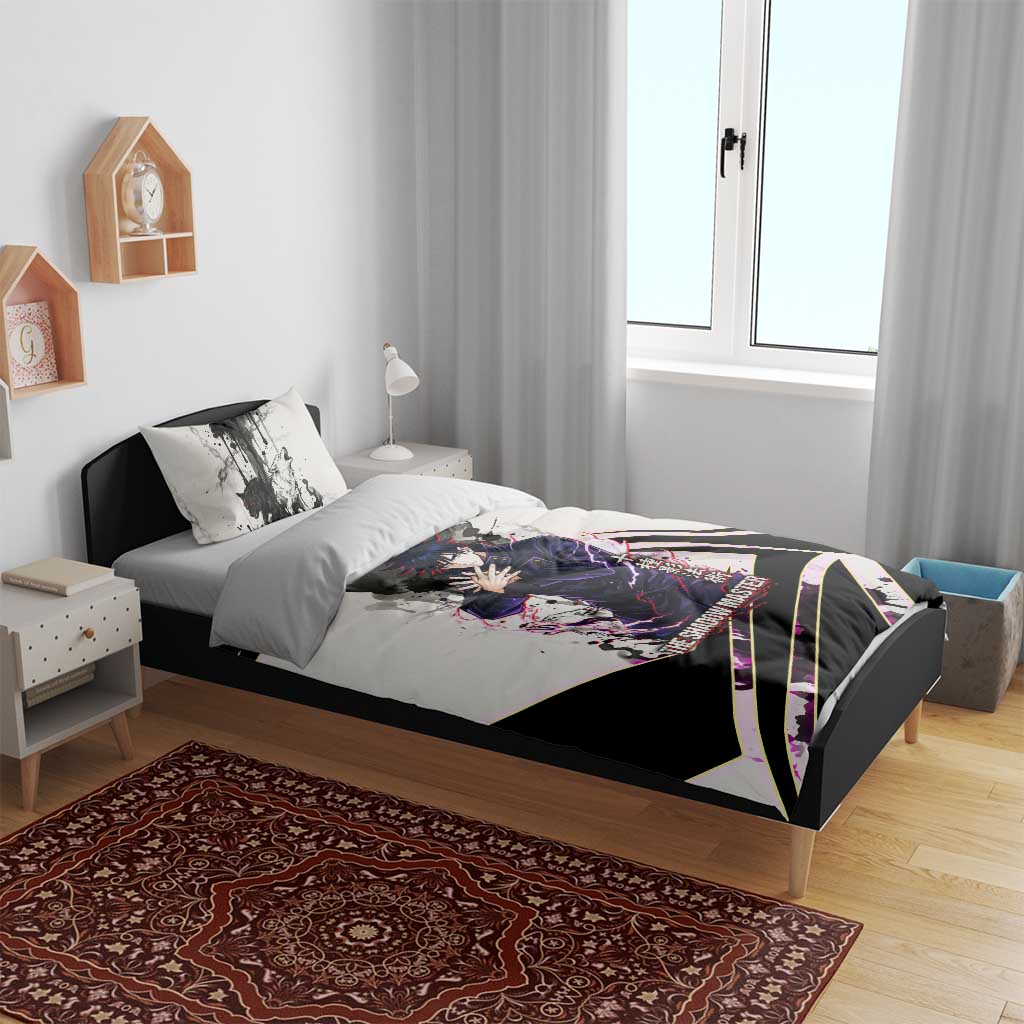 Megumi Fushiguro Shadow Master Bedding Set Ink-Stained Cursed Technique Style