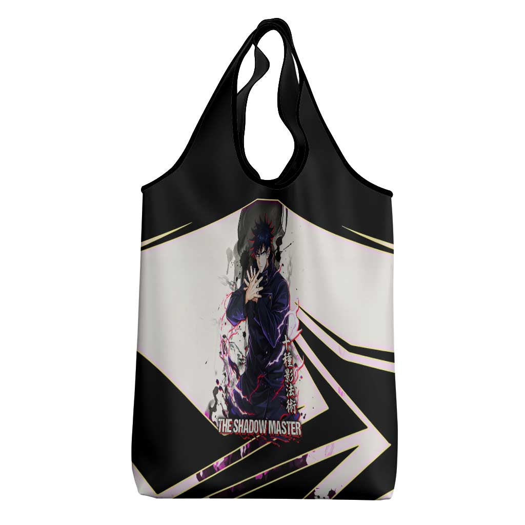Megumi Fushiguro Shadow Master Grocery Bag Ink-Stained Cursed Technique Style