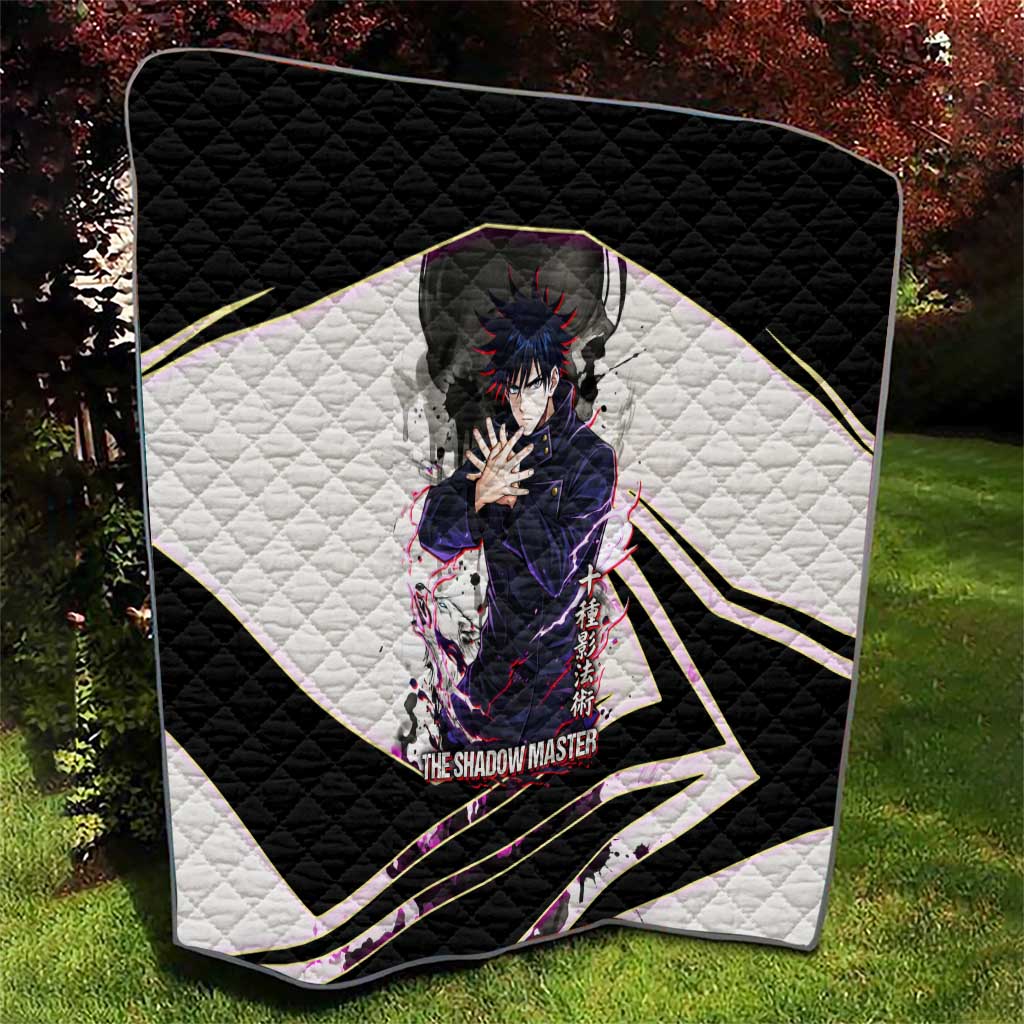 Megumi Fushiguro Shadow Master Quilt Ink-Stained Cursed Technique Style