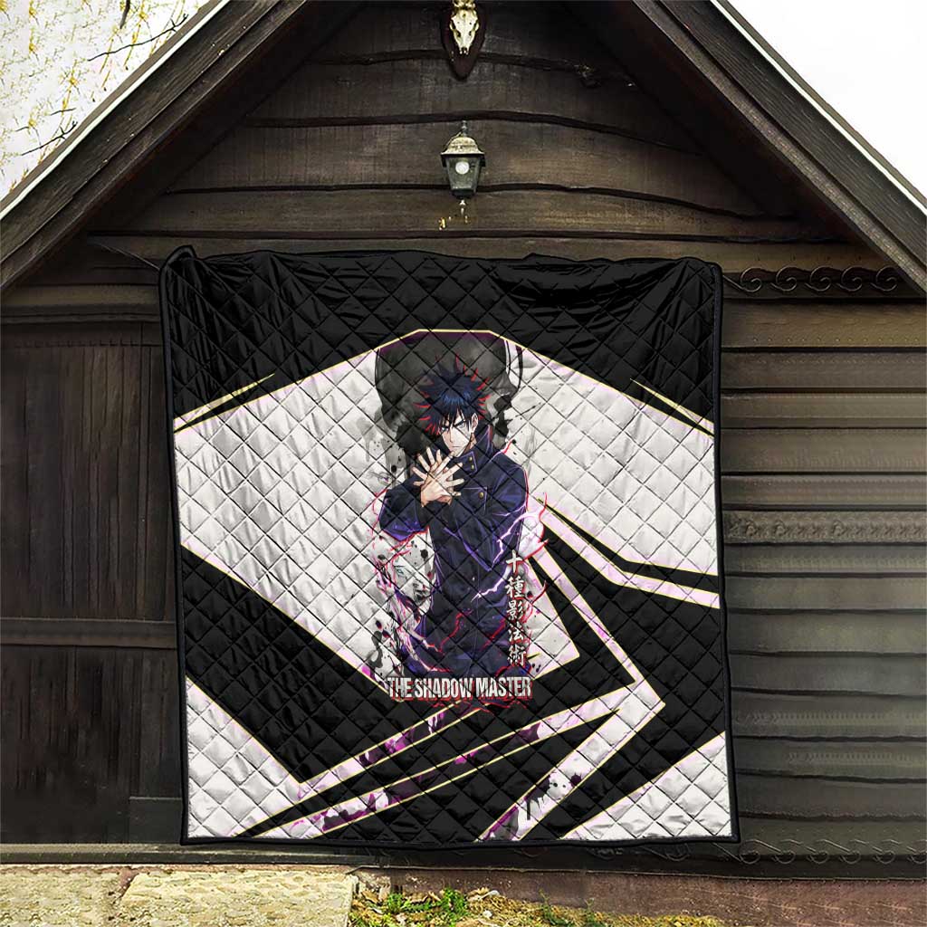 Megumi Fushiguro Shadow Master Quilt Ink-Stained Cursed Technique Style