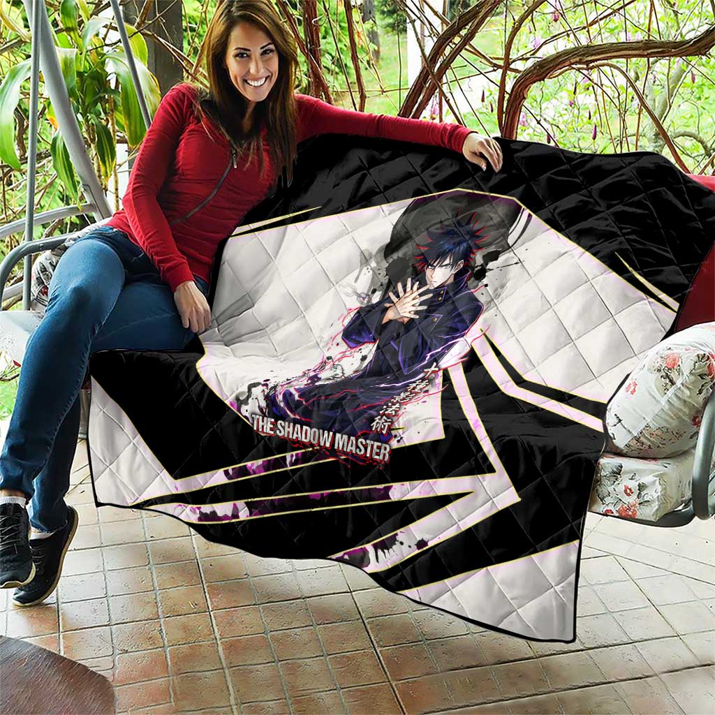 Megumi Fushiguro Shadow Master Quilt Ink-Stained Cursed Technique Style