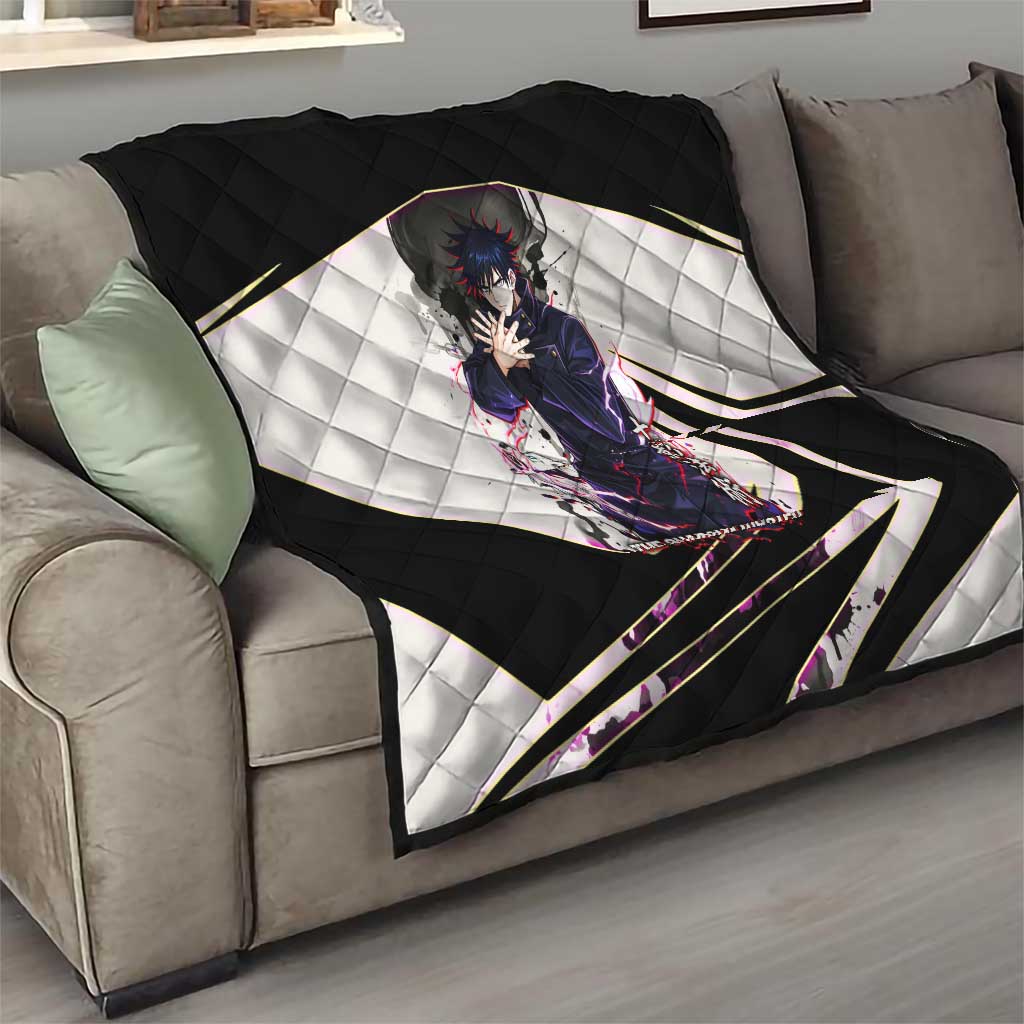 Megumi Fushiguro Shadow Master Quilt Ink-Stained Cursed Technique Style