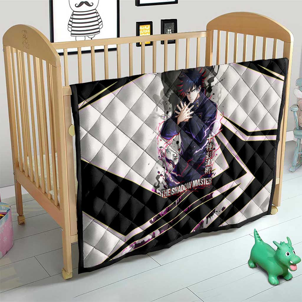 Megumi Fushiguro Shadow Master Quilt Ink-Stained Cursed Technique Style