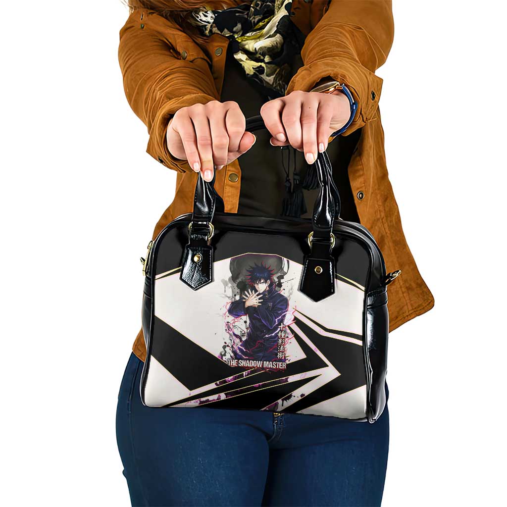 Megumi Fushiguro Shadow Master Shoulder Handbag Ink-Stained Cursed Technique Style