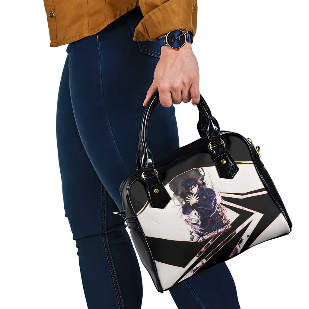 Megumi Fushiguro Shadow Master Shoulder Handbag Ink-Stained Cursed Technique Style