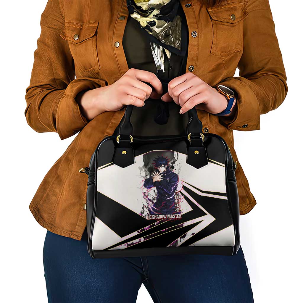 Megumi Fushiguro Shadow Master Shoulder Handbag Ink-Stained Cursed Technique Style