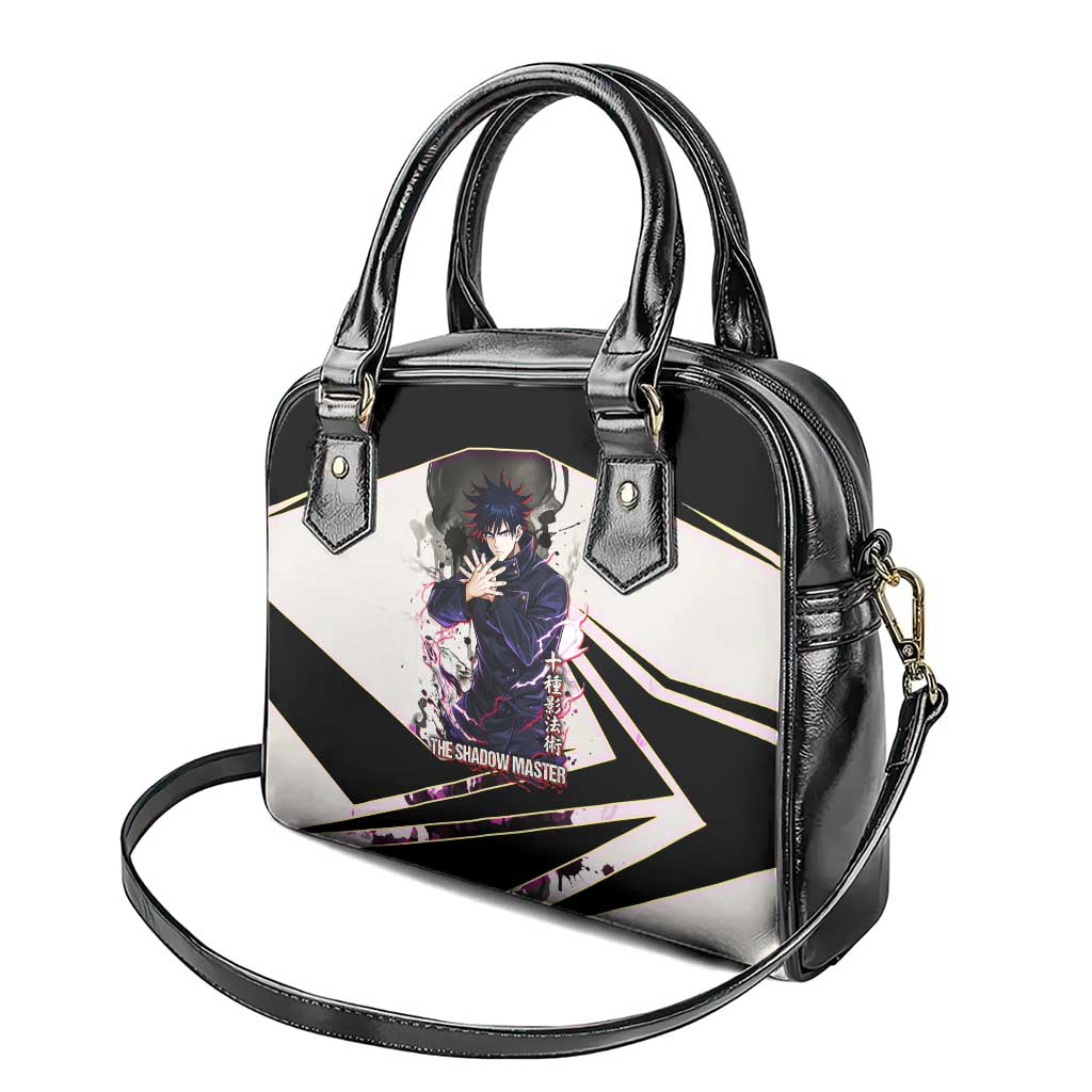 Megumi Fushiguro Shadow Master Shoulder Handbag Ink-Stained Cursed Technique Style