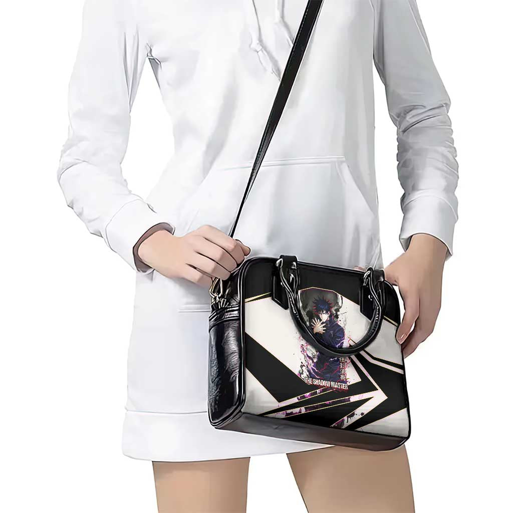 Megumi Fushiguro Shadow Master Shoulder Handbag Ink-Stained Cursed Technique Style