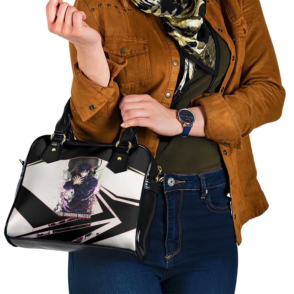 Megumi Fushiguro Shadow Master Shoulder Handbag Ink-Stained Cursed Technique Style