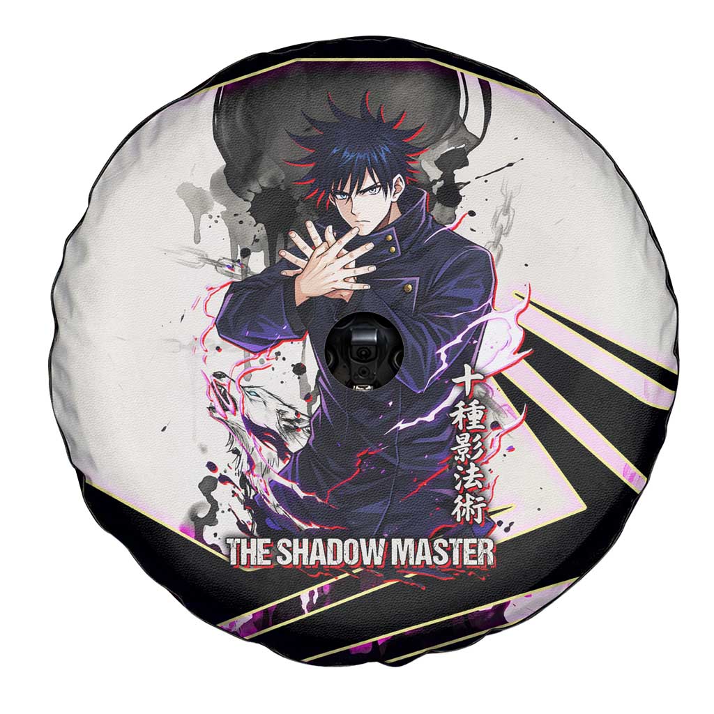 Megumi Fushiguro Shadow Master Spare Tire Cover Ink-Stained Cursed Technique Style
