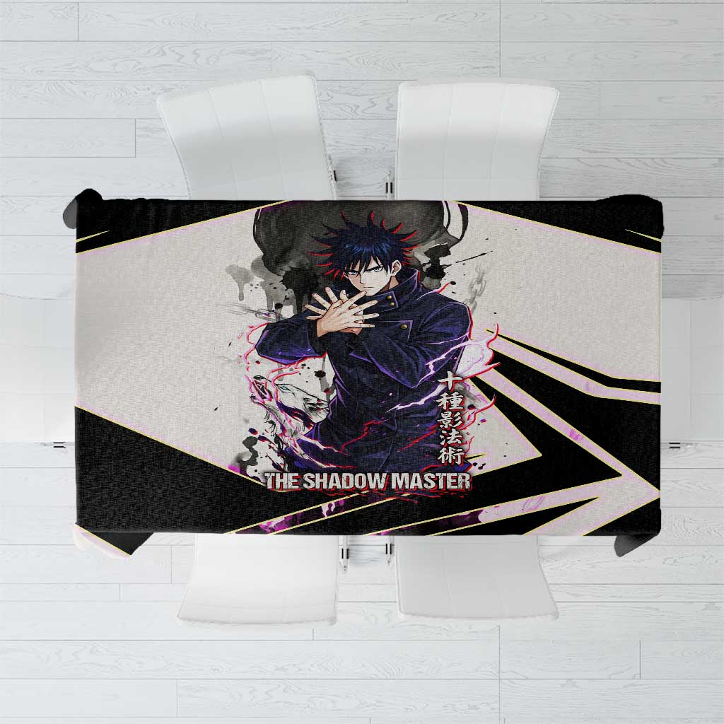 Megumi Fushiguro Shadow Master Tablecloth Ink-Stained Cursed Technique Style