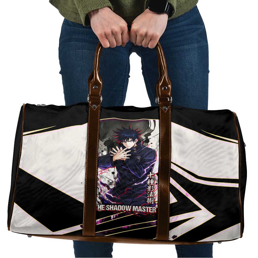 Megumi Fushiguro Shadow Master Travel Bag Ink-Stained Cursed Technique Style