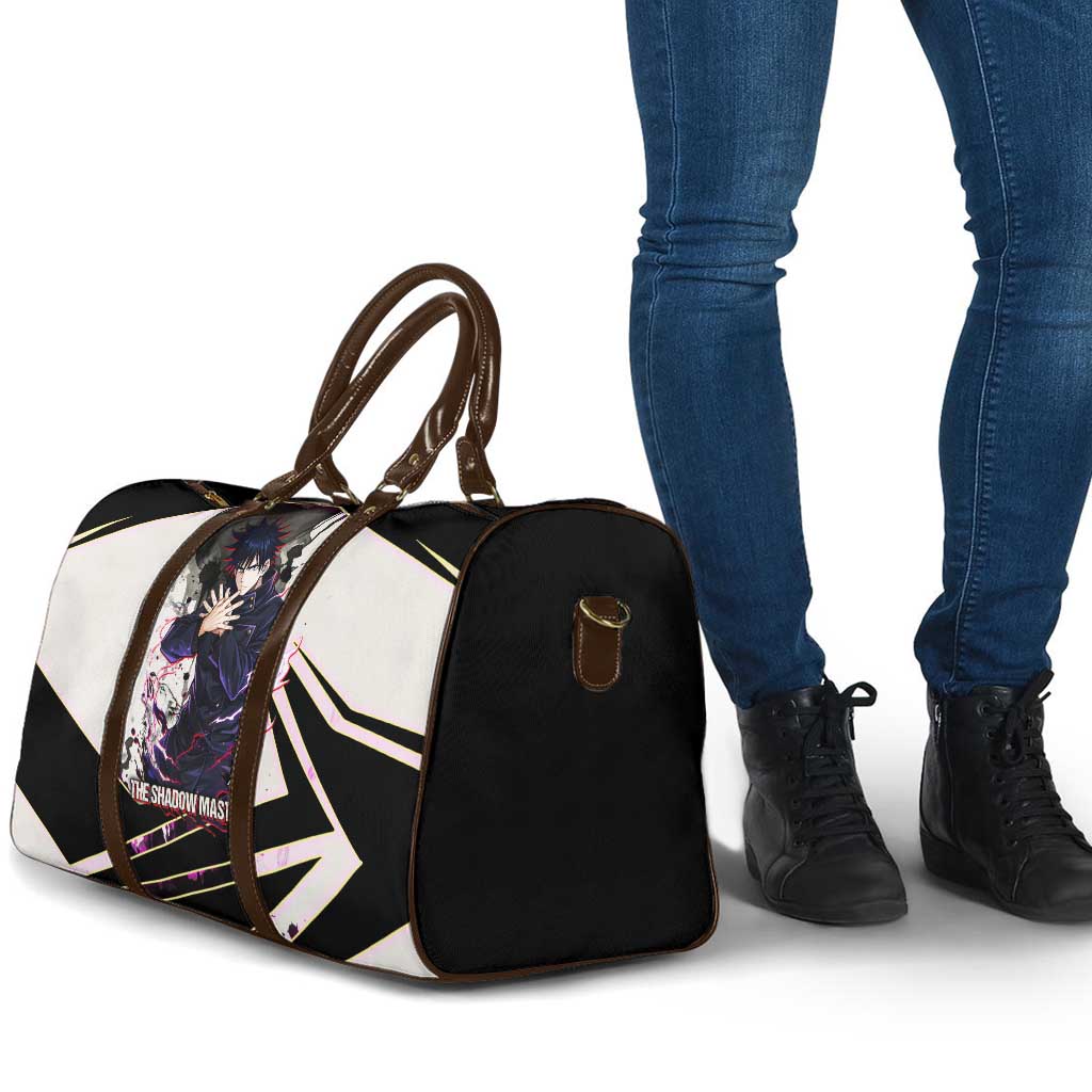 Megumi Fushiguro Shadow Master Travel Bag Ink-Stained Cursed Technique Style