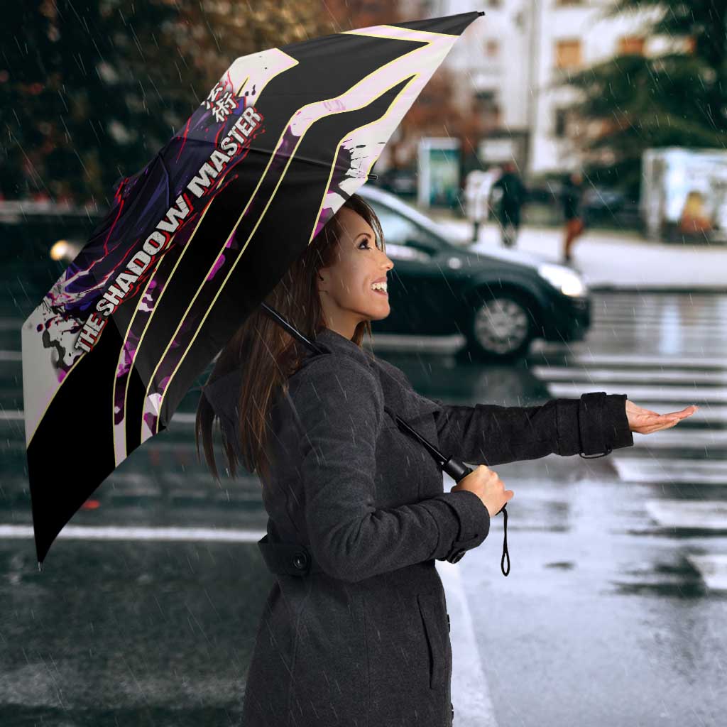 Megumi Fushiguro Shadow Master Umbrella Ink-Stained Cursed Technique Style