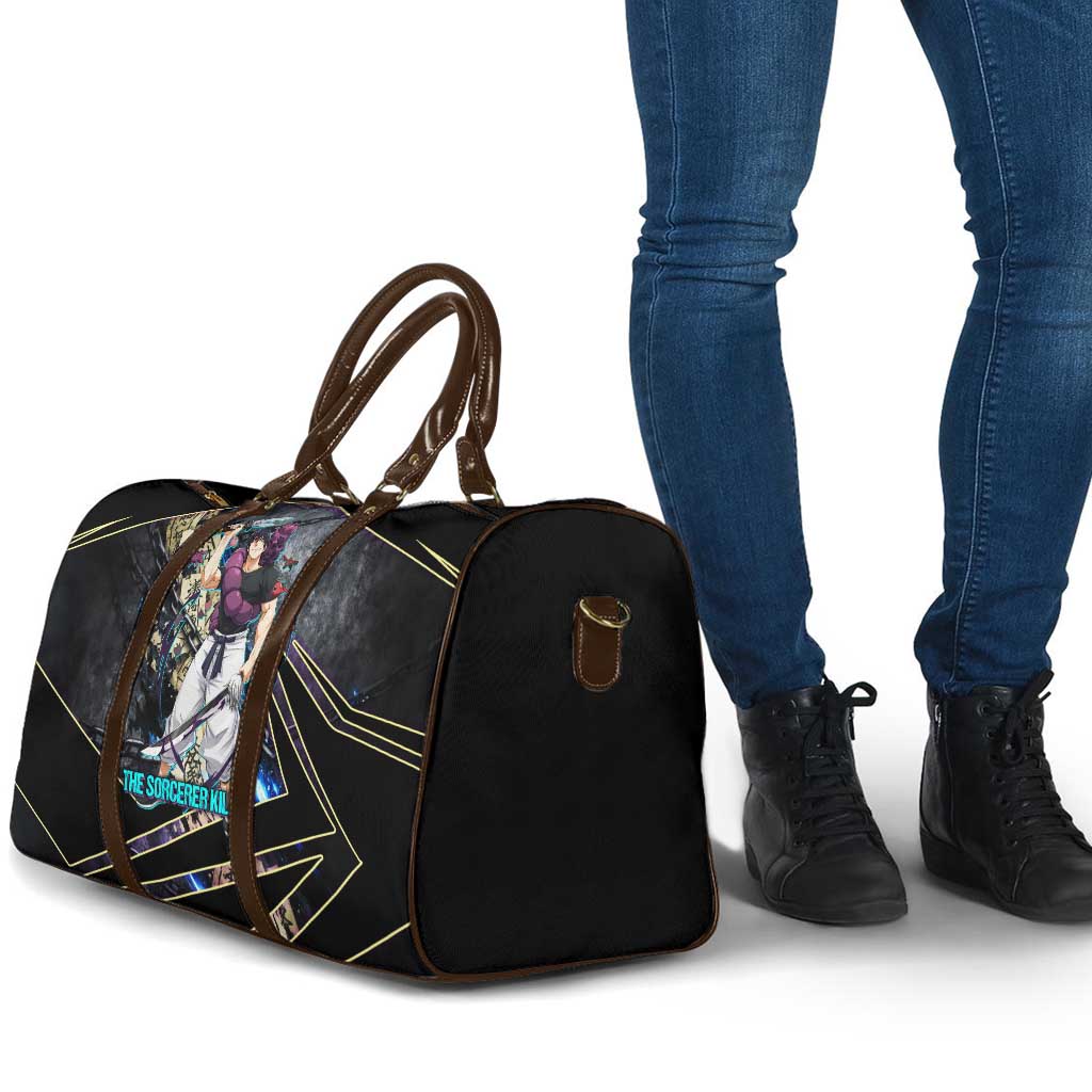 Toji Fushiguro Sorcerer Killer Travel Bag Dark Scroll Samurai Ink Style