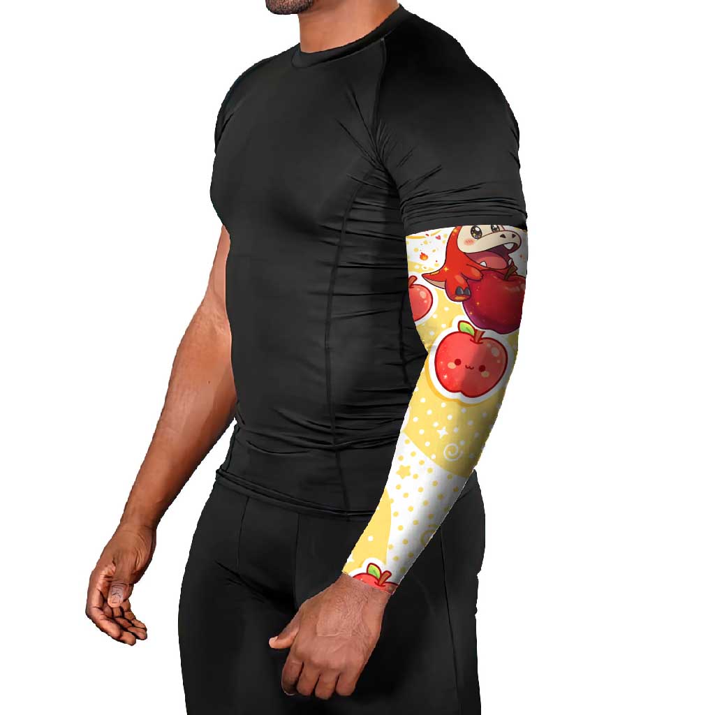 Fuecoco Arm Sleeves Kawaii Apple Flame Pop Art