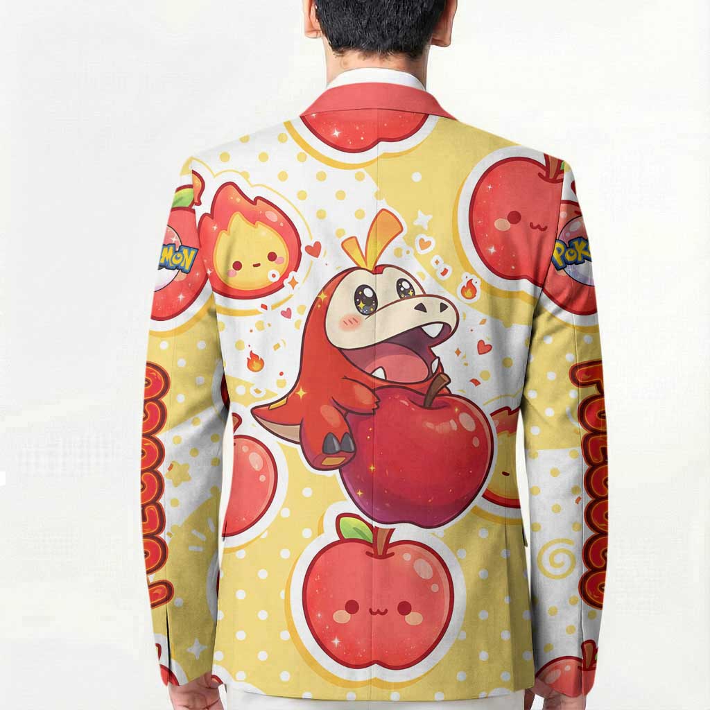Fuecoco Blazer Kawaii Apple Flame Pop Art