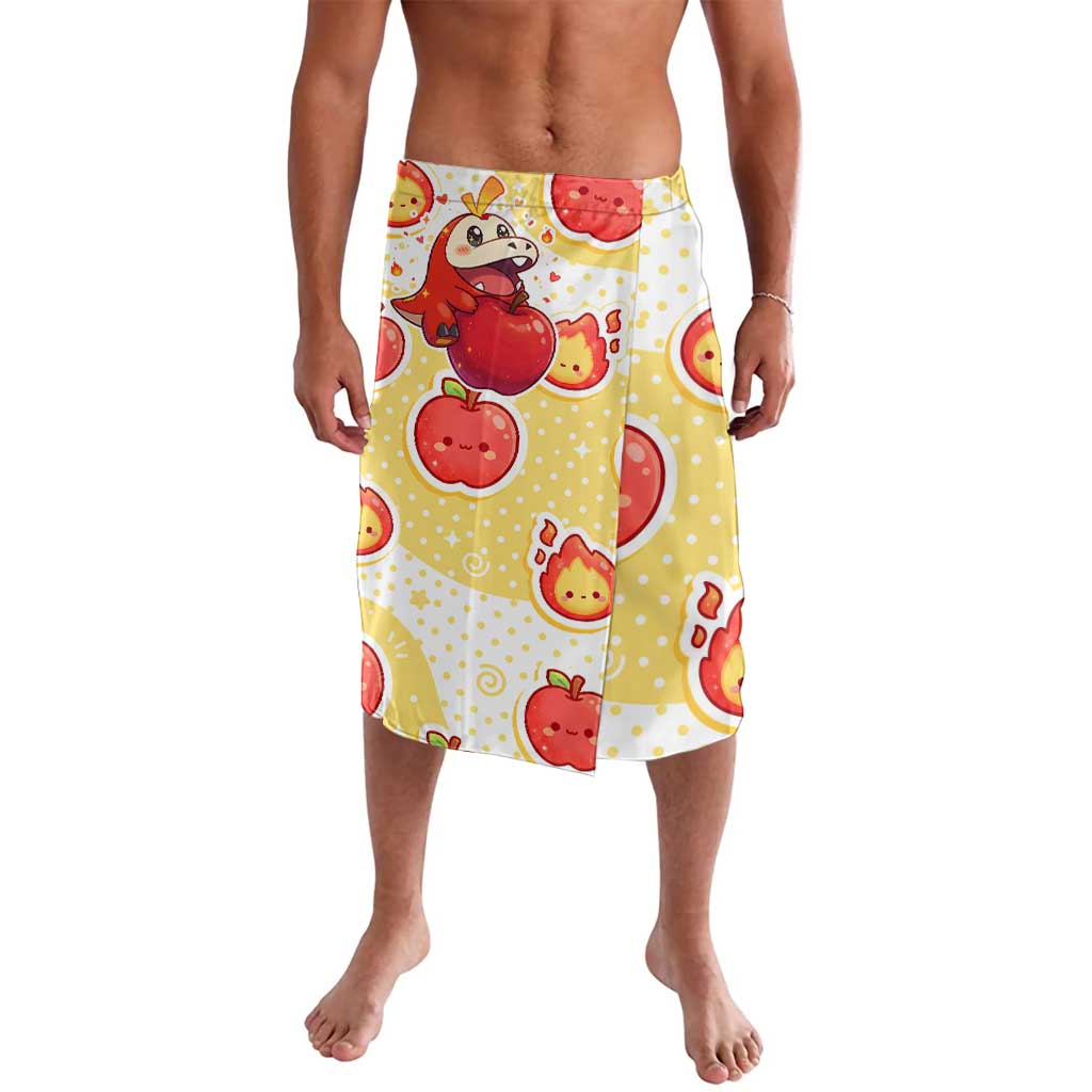 Fuecoco Lavalava Kawaii Apple Flame Pop Art