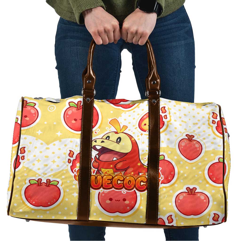 Fuecoco Travel Bag Kawaii Apple Flame Pop Art