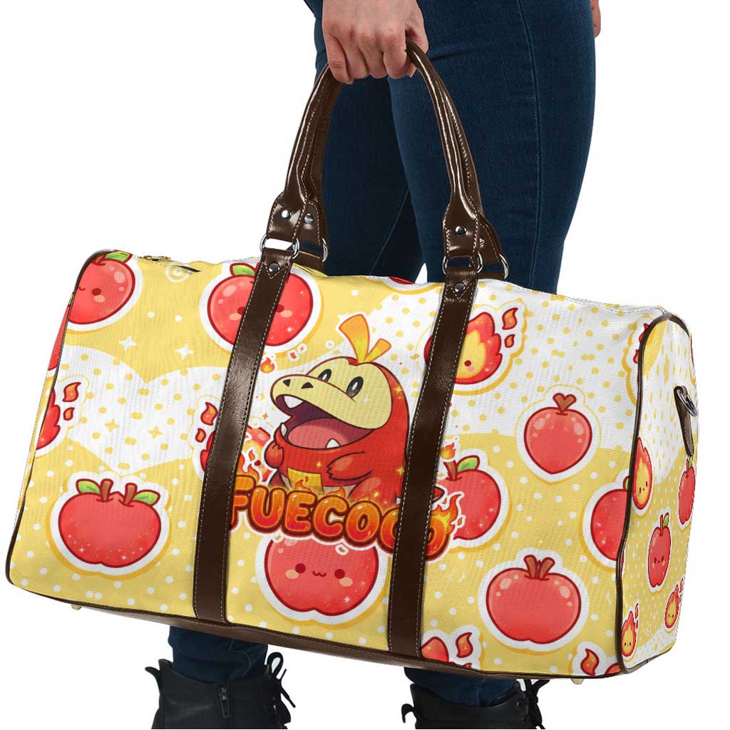 Fuecoco Travel Bag Kawaii Apple Flame Pop Art