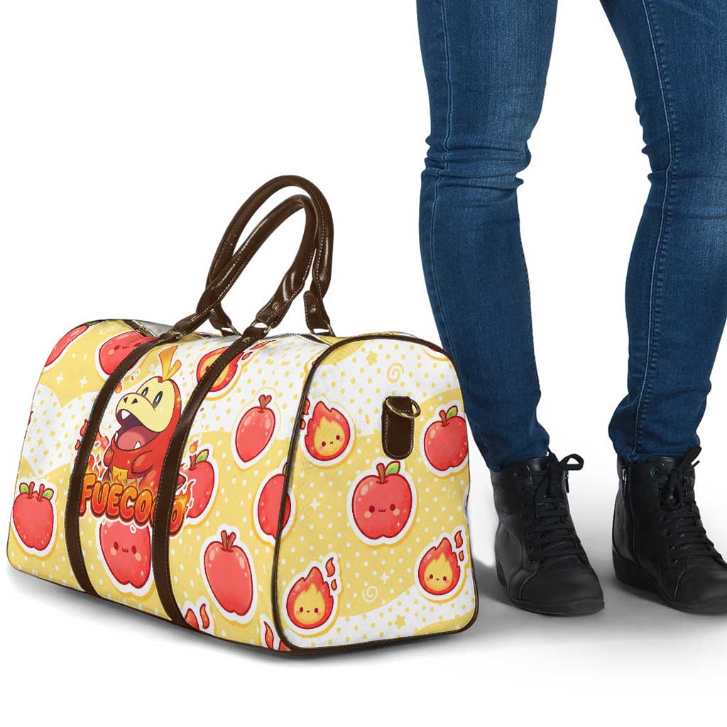 Fuecoco Travel Bag Kawaii Apple Flame Pop Art