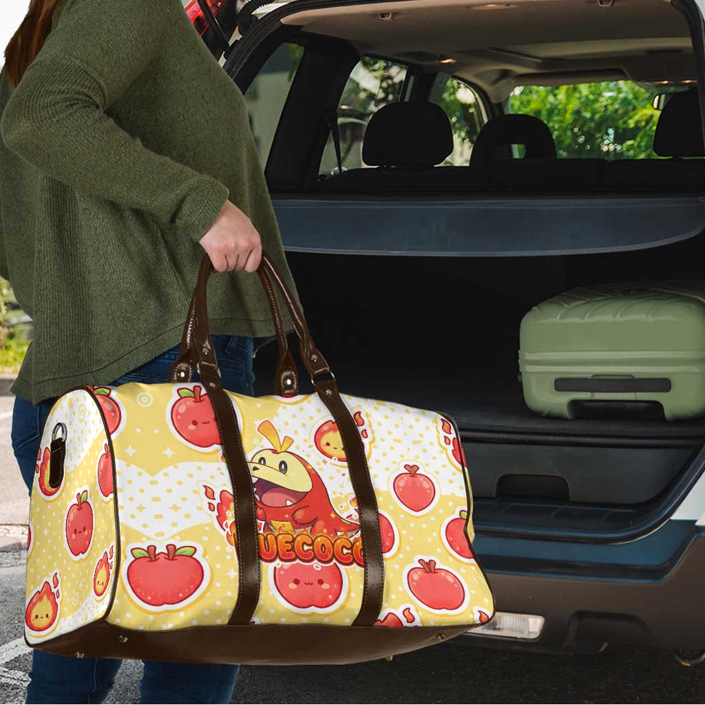 Fuecoco Travel Bag Kawaii Apple Flame Pop Art