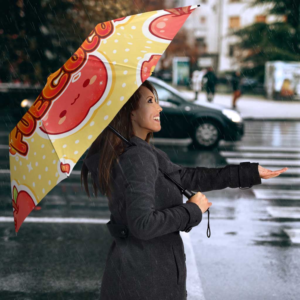 Fuecoco Umbrella Kawaii Apple Flame Pop Art