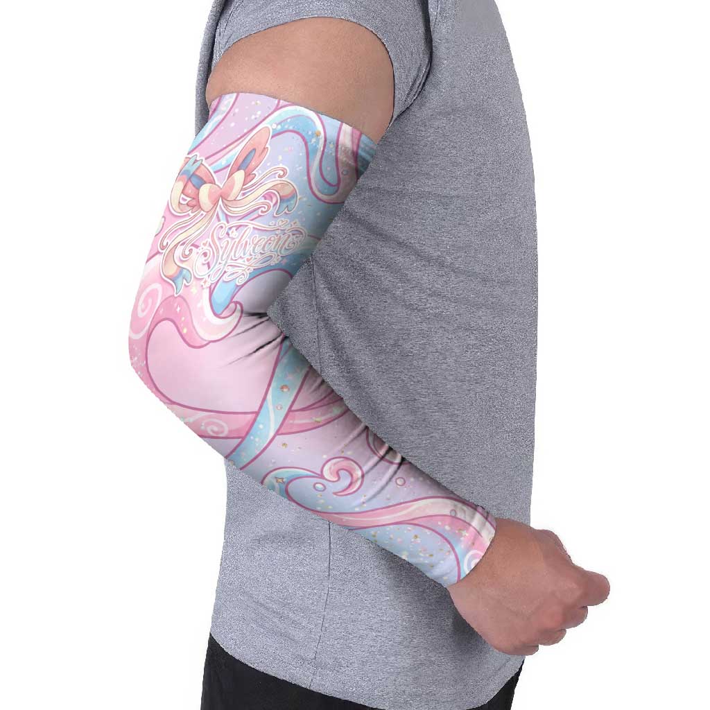 Sylveon Arm Sleeves Magical Pastel Heart Ribbon Art