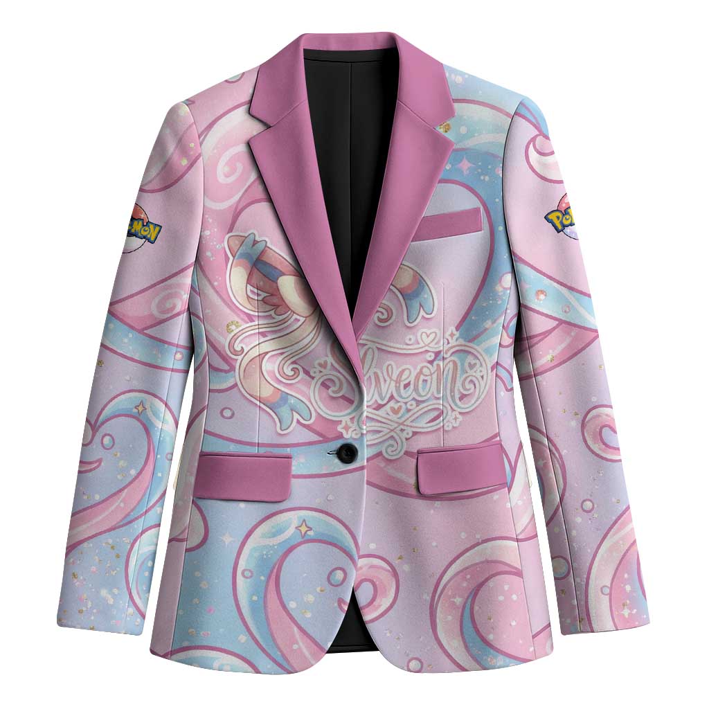 Sylveon Blazer Magical Pastel Heart Ribbon Art