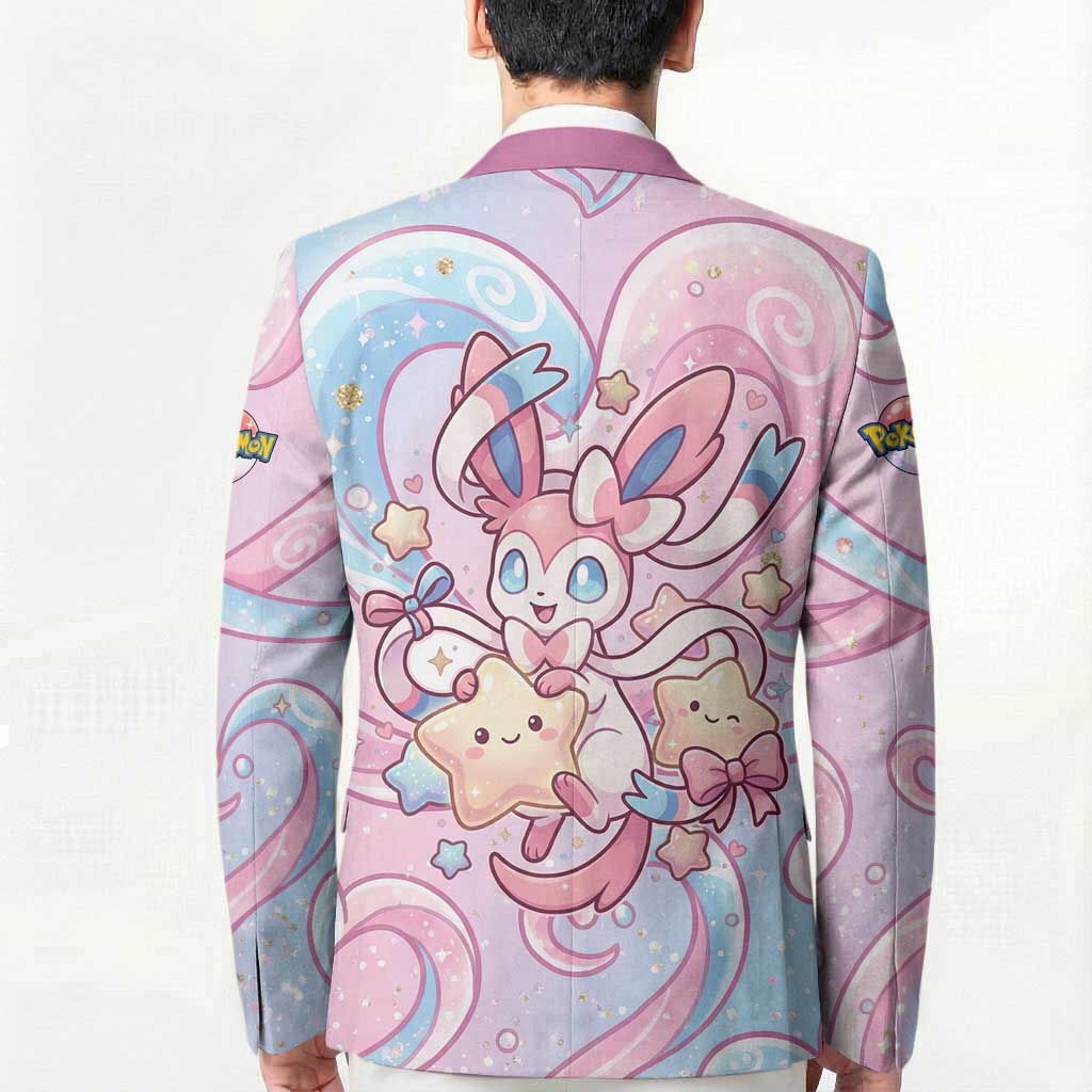 Sylveon Blazer Magical Pastel Heart Ribbon Art