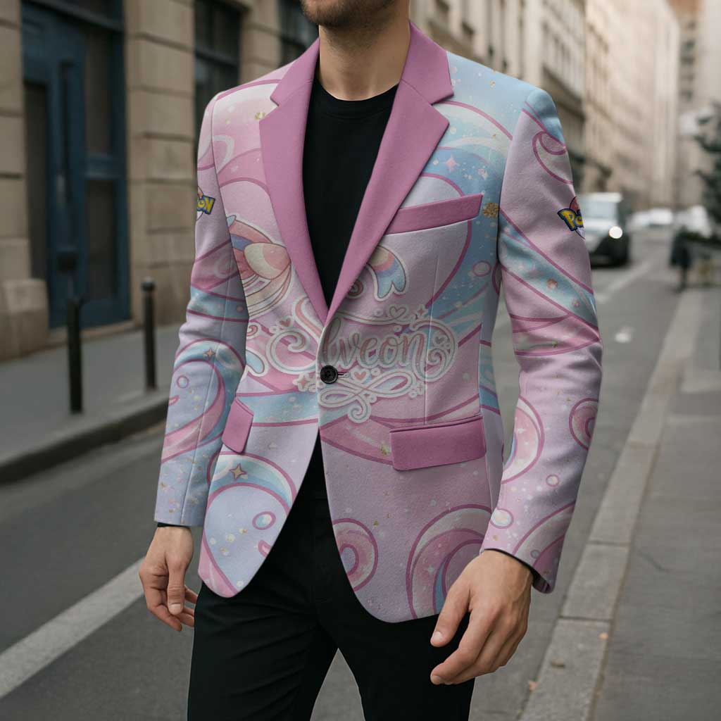 Sylveon Blazer Magical Pastel Heart Ribbon Art