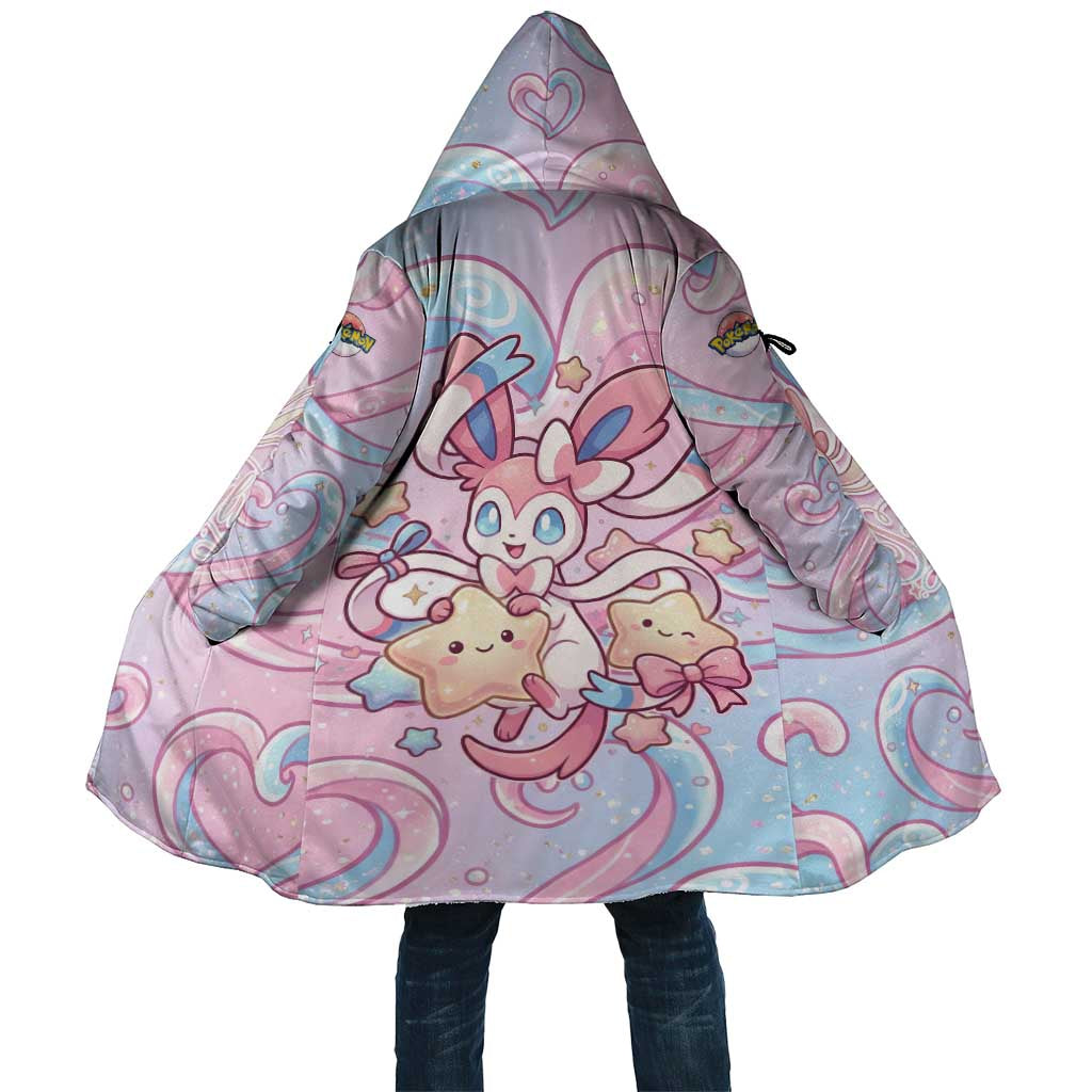 Sylveon Cloak Magical Pastel Heart Ribbon Art