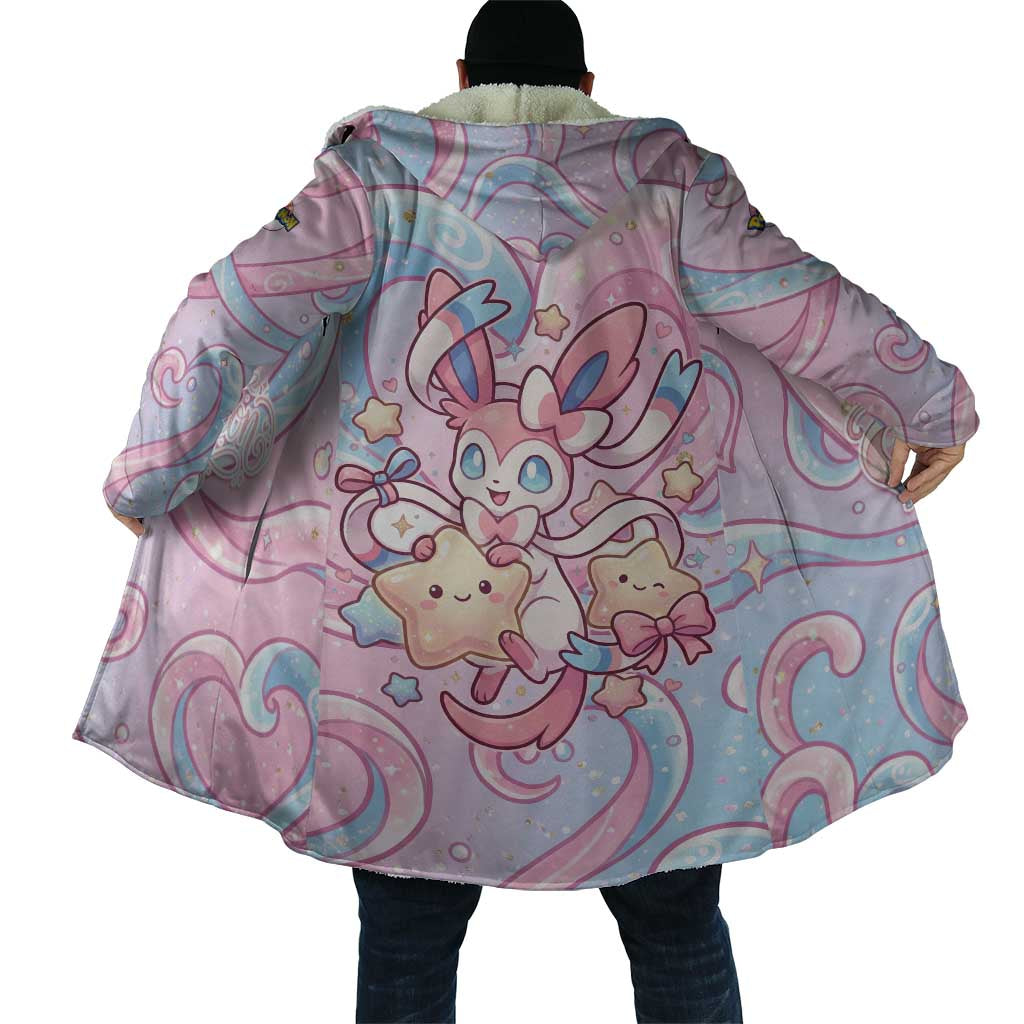 Sylveon Cloak Magical Pastel Heart Ribbon Art