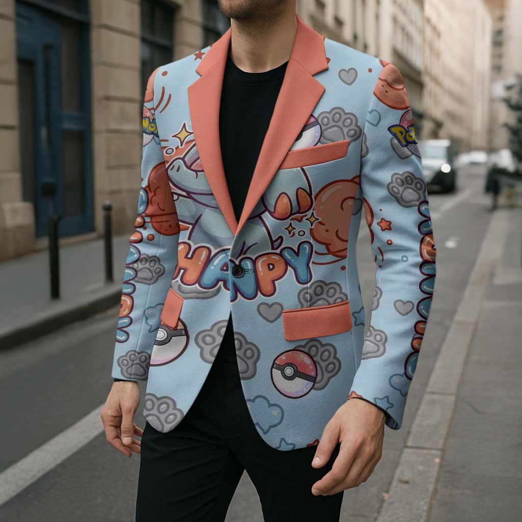 Phanpy Blazer Playful Kawaii Cloud Burst Art