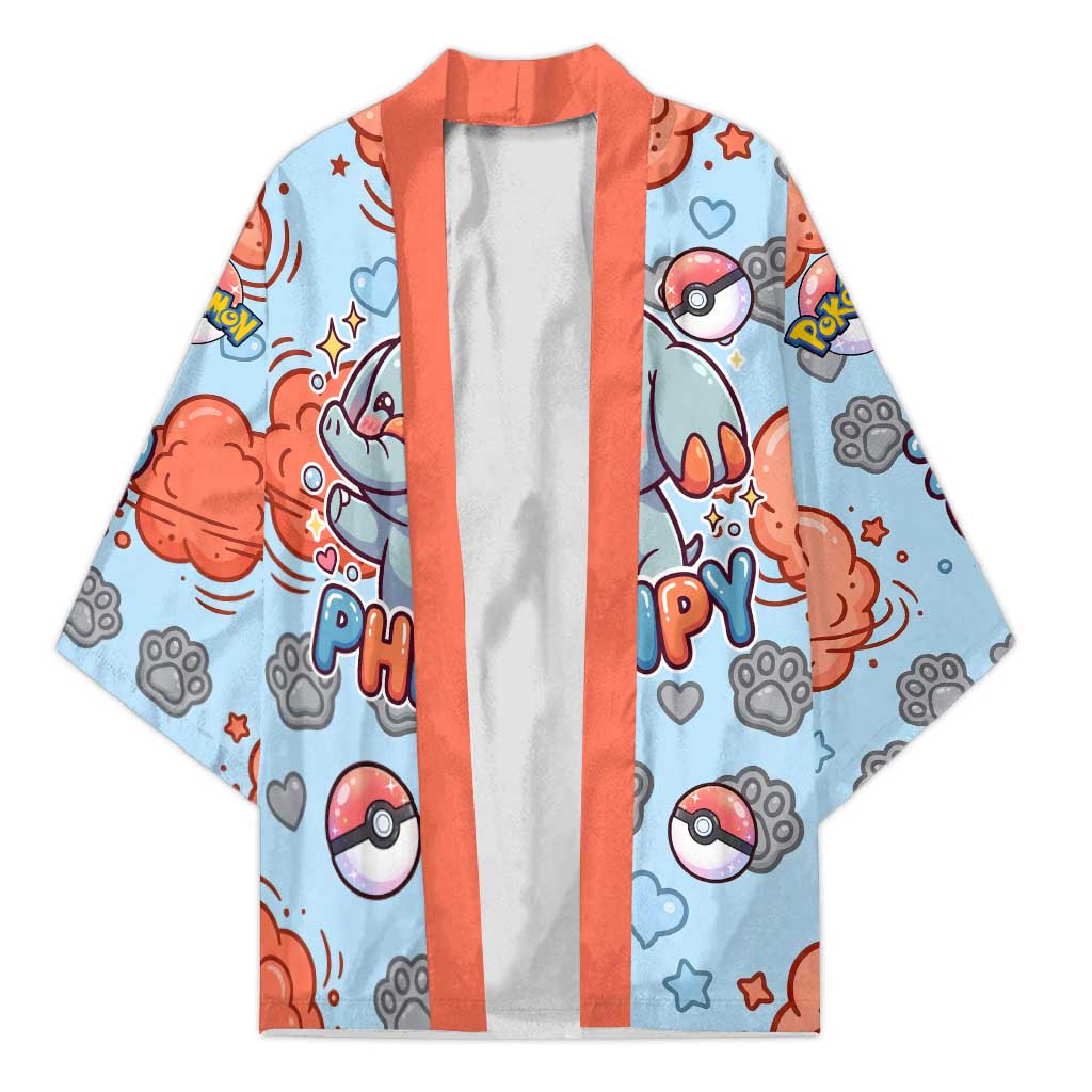 Phanpy Kimono Playful Kawaii Cloud Burst Art