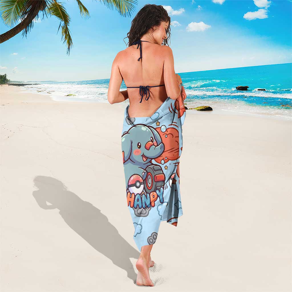 Phanpy Sarong Playful Kawaii Cloud Burst Art