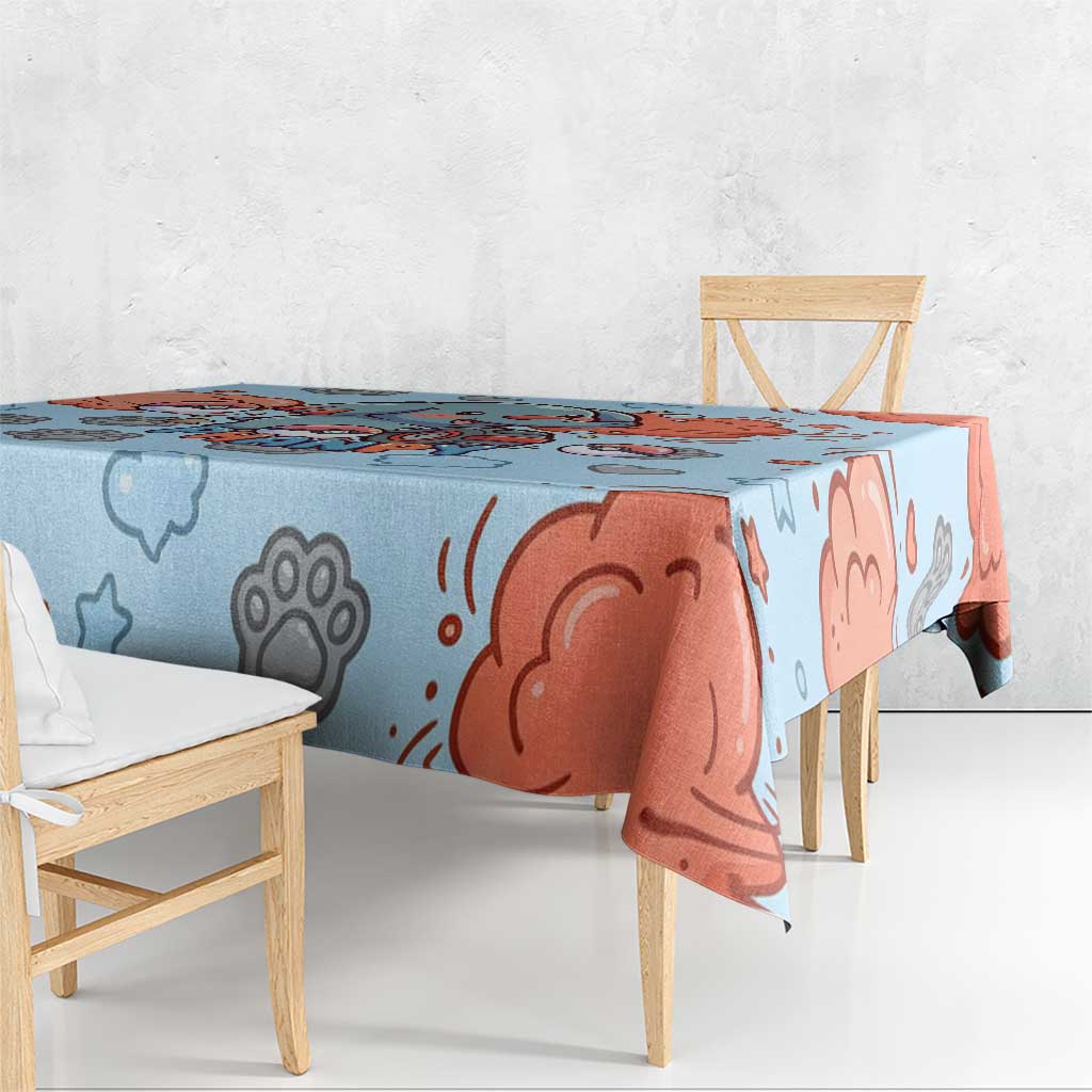 Phanpy Tablecloth Playful Kawaii Cloud Burst Art