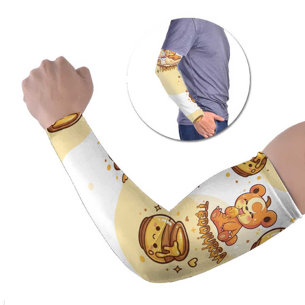 Teddiursa Arm Sleeves Sweet Honey Moon Kawaii Art
