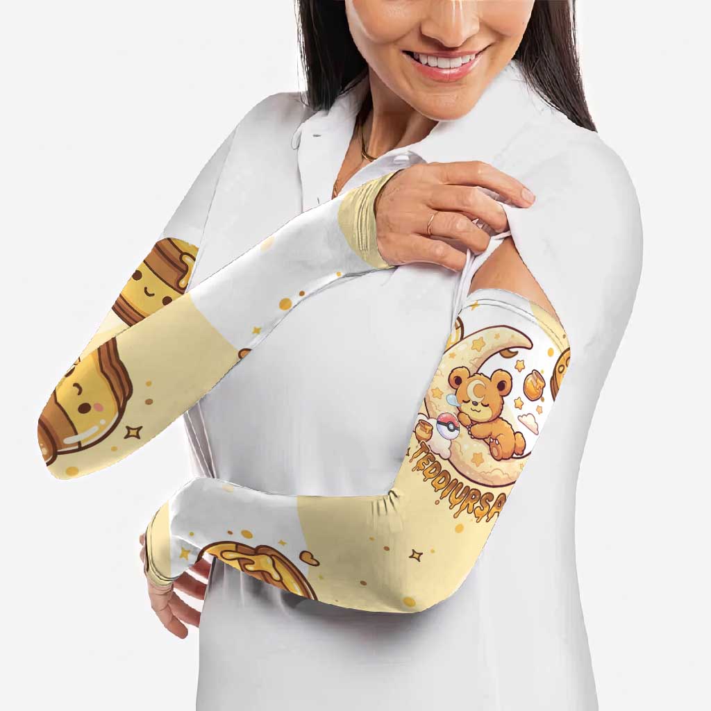 Teddiursa Arm Sleeves Sweet Honey Moon Kawaii Art