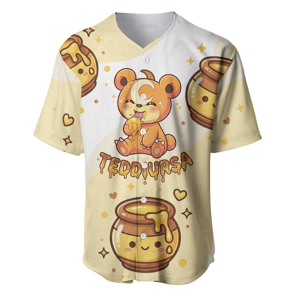 Teddiursa Baseball Jersey Sweet Honey Moon Kawaii Art