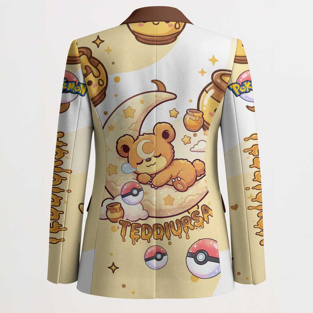Teddiursa Blazer Sweet Honey Moon Kawaii Art
