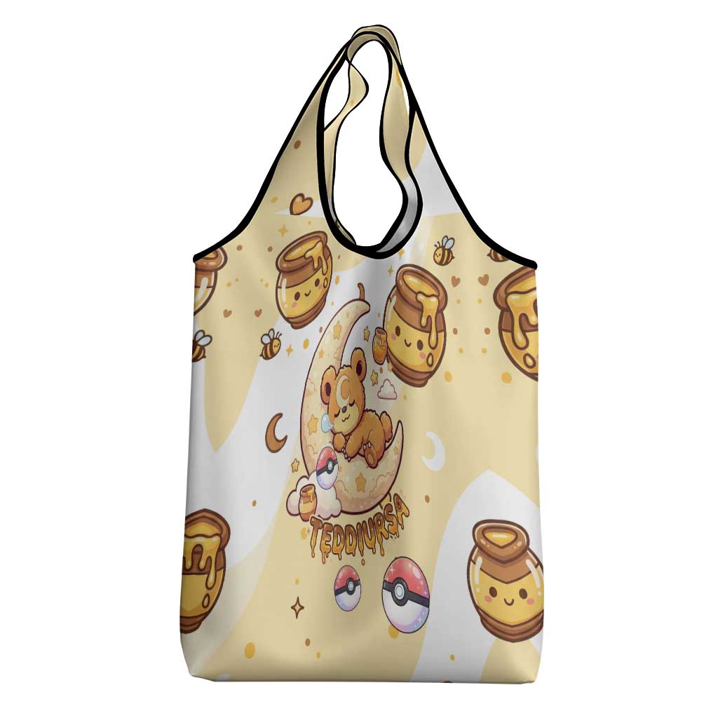 Teddiursa Grocery Bag Sweet Honey Moon Kawaii Art