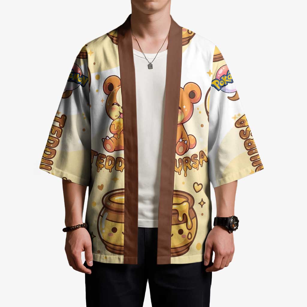 Teddiursa Kimono Sweet Honey Moon Kawaii Art